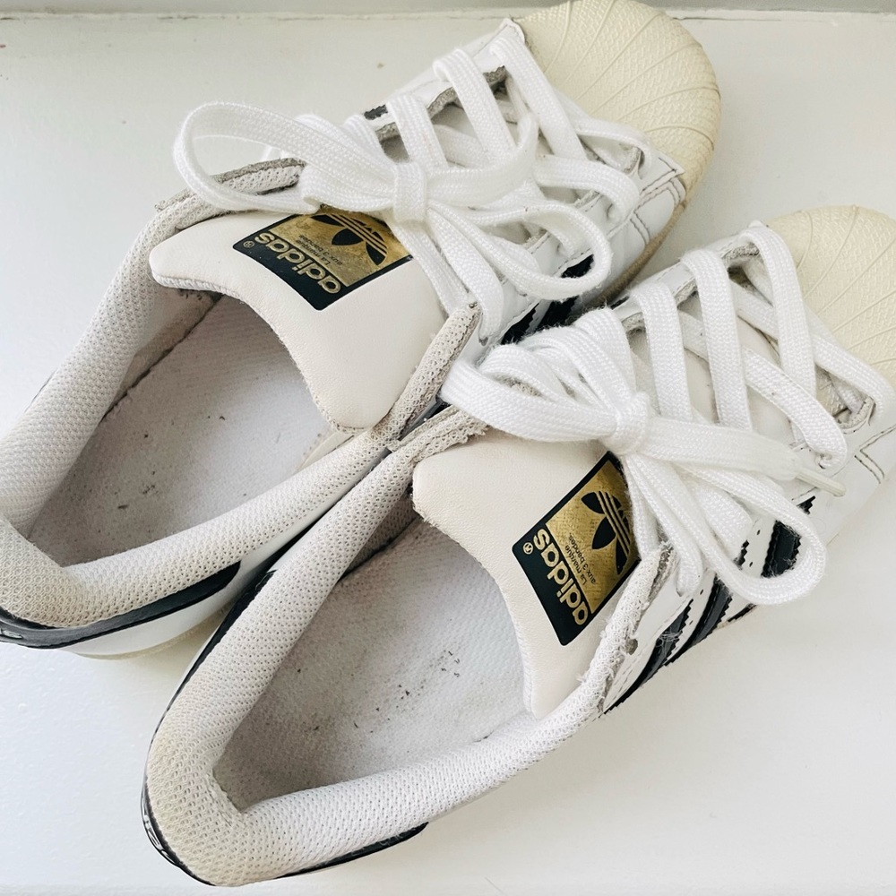 Adidas Stan Smith White / Black Women’s Size 6 - Picture 7 of 9